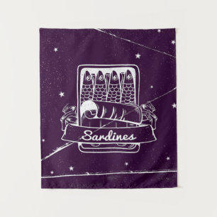 Tenture Sardines dans une boîte