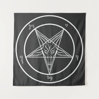 Tenture Sceau de Baphomet CoS