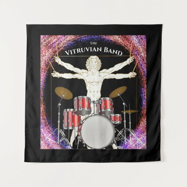 Tenture Scène customisée pour votre groupe ! (Devant)