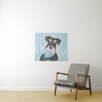 Schnauzer (Miniature) Peinture - Chien original mi