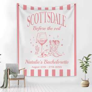 Tenture Scottsdale Bache Party personnalisé avant le voile