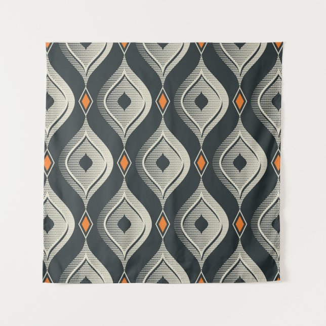 Tenture seamless vintage pattern (Devant)