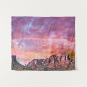 Tenture SEDONA ARIZONA Red Rock Sunset Tapestry