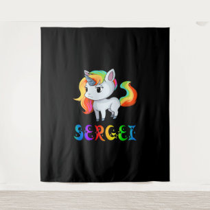 Tenture Sergei Unicorn