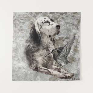Tenture Setter anglais