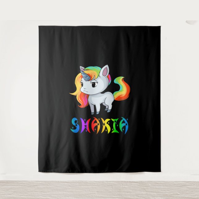 Tenture Shakia Unicorn (Devant)