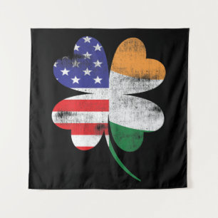 Tenture Shamrock irlandais