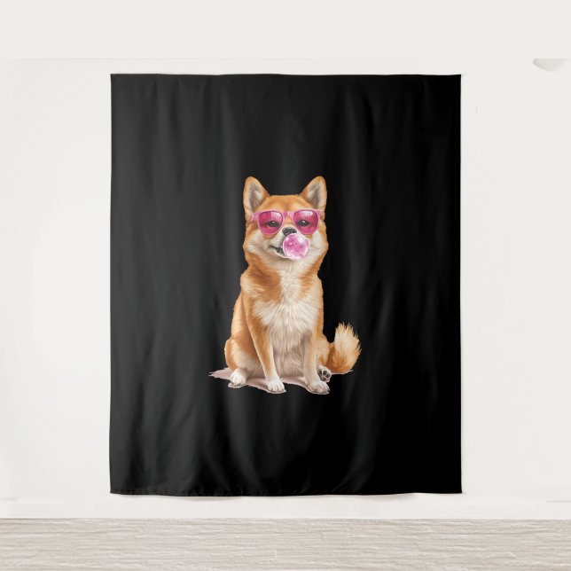 Tenture Shiba Inu (Devant)