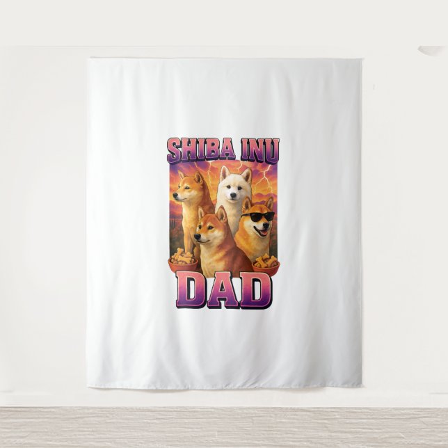 Tenture Shiba Inu (Devant)