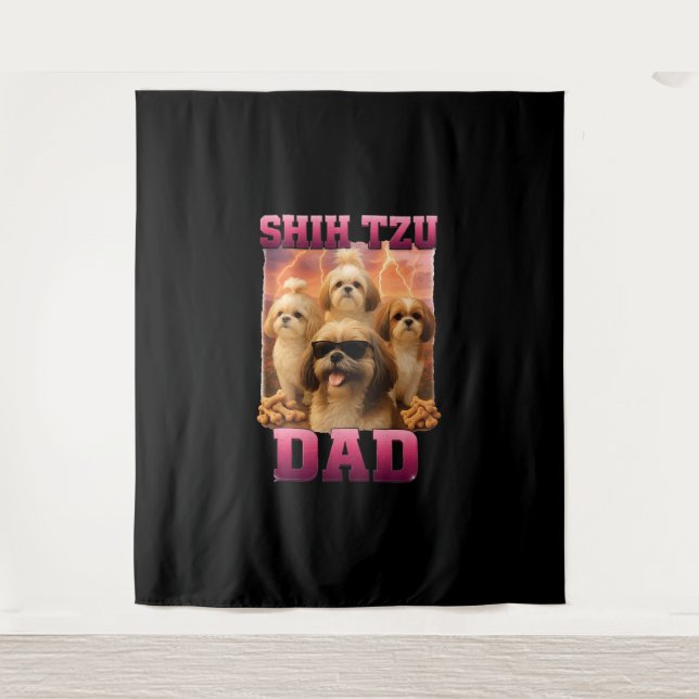 Tenture Shih Tzu (Devant)