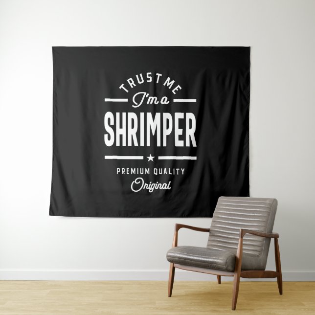 Tenture Shrimper Job Title Teft Mens Femme (En situation (horizontale))