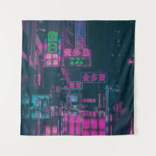 TENTURE SIGNAGE DE LUMIÈRE DE NEON ASSORTI DANS LA RUE PEN