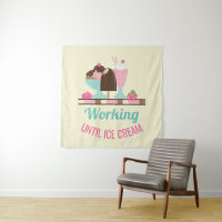 Silly Pun Travailler Jusqu'À Glace Crème - Yummy T
