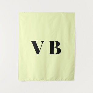 Tenture simple couleur pastel personnalisée minimale solid