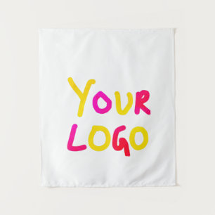 Tenture simple et minimal ajoutez votre logo/votre design