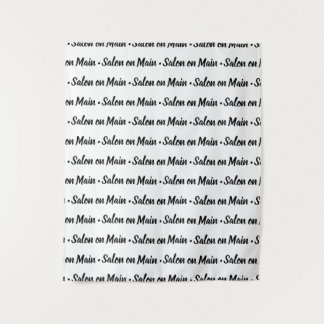 Tenture Simple étape et répétition Petite entreprise perso