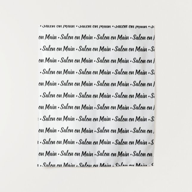 Tenture Simple étape et répétition Petite entreprise perso (Devant)