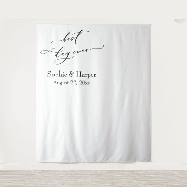 Tenture Simple Meilleur Jour De Tous Les Temps Fond De Pho (Devant)