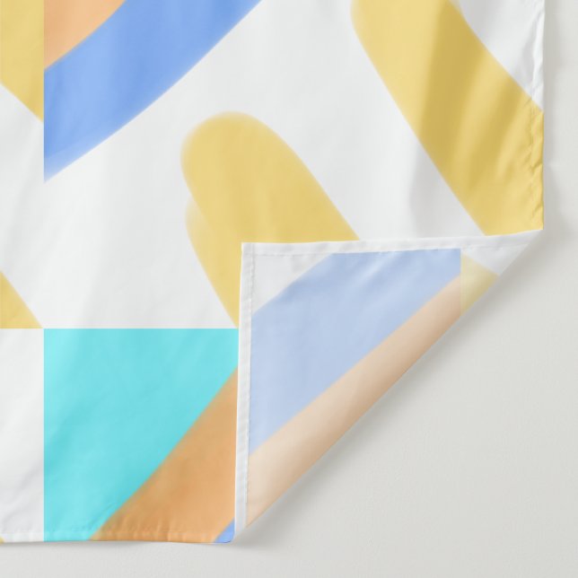 Tenture simple personnalisé minimal ajouter votre logo adr (Détail)