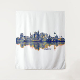 Tenture Skyline de Cologne