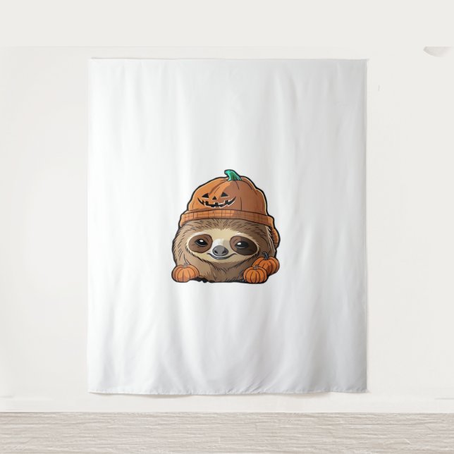 Tenture Sloth espuki sison halloween T-shirt classique (Devant)