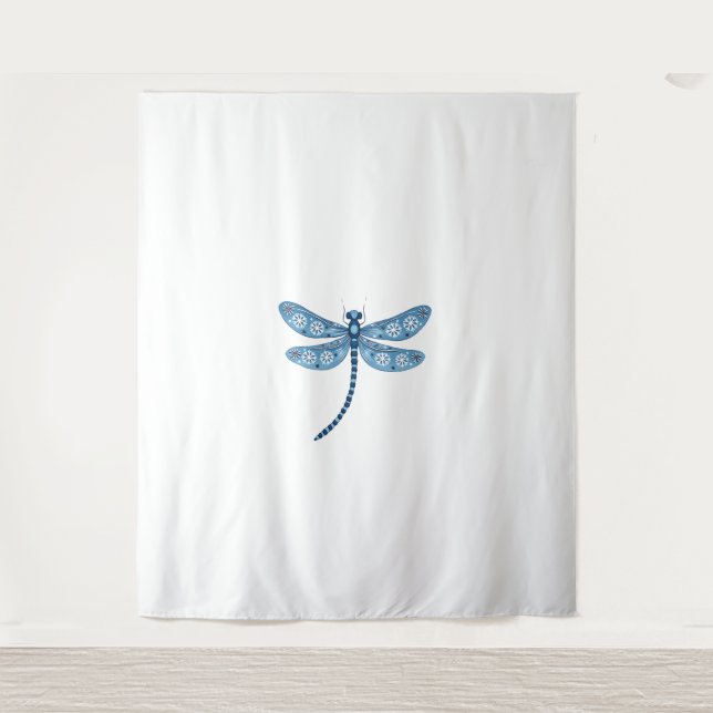 Tenture Snowflake Dragonfly Spirit (Devant)
