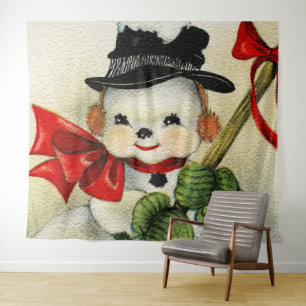 Tenture Snowman 004