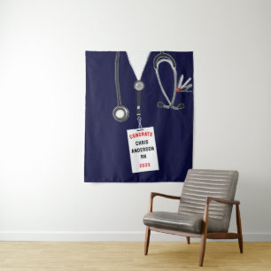 Tenture Soins infirmiers de l'école Parti de graduation