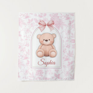 Tenture Sophia   Conception personnalisée de nurserie avec