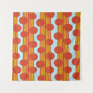 Tenture Souche spirale : Main Tirée Vintage