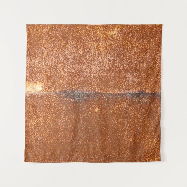 Tenture Soudé vieux métal, texture rouille. (Devant)