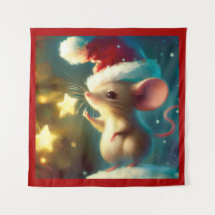 Tenture Souris de Noël 1