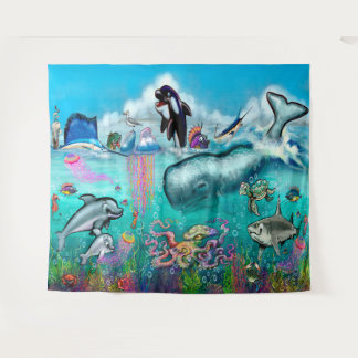 Tenture Sous la mer