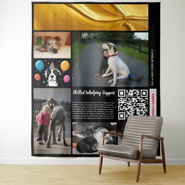 Tenture Soutien qualifié à la mise bas (En situation)