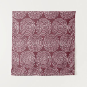 Tenture Spiralé Whimsy : Composition Vintage artistique
