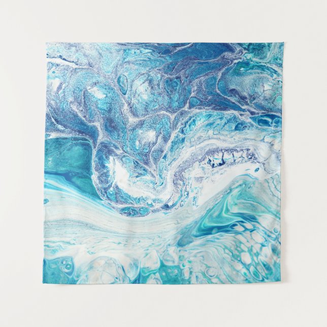 Tenture Splash couleur : Acrylique Abstrait Arrière - plan (Devant)