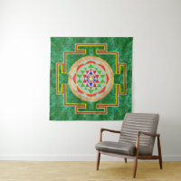 Sri Yantra/Sri Chakra en couleurs