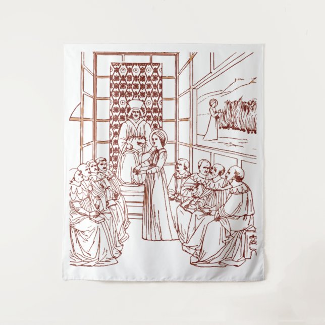 Tenture St Catherine s'oppose aux universitaires par Masol (Devant)