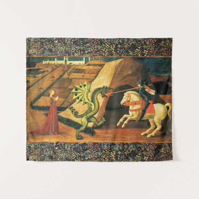TENTURE ST. GEORGE, DRAGON ET PRINCESS (Devant (Horizontal))