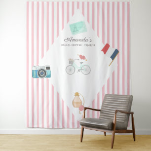 Tenture Stand de photomaton de mariage sur le thème de Par
