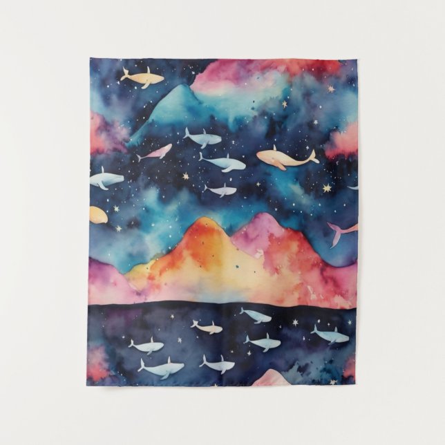 Tenture Starry Seascape (Devant)