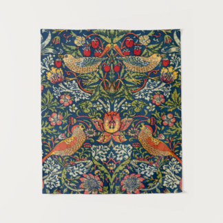 Tenture Strawberry Thief, Dots d'après William Morris