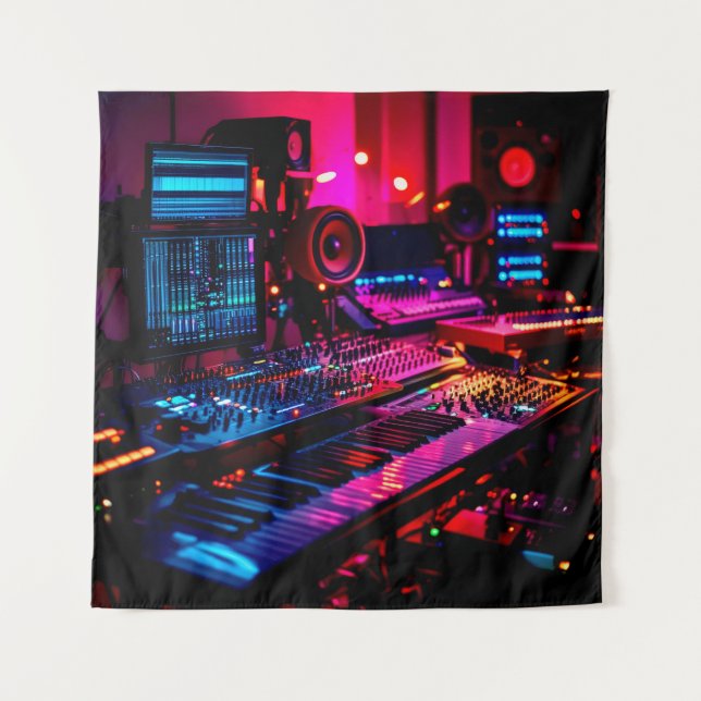 Tenture Studio de musique à domicile (Devant)