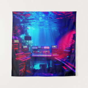 Tenture Studio de musique sous-marine