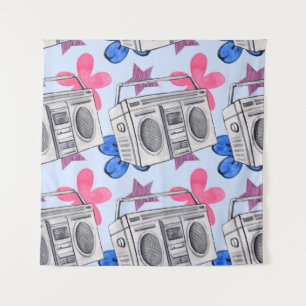Tenture Style années 90 : Aquarelle Motif sans couture