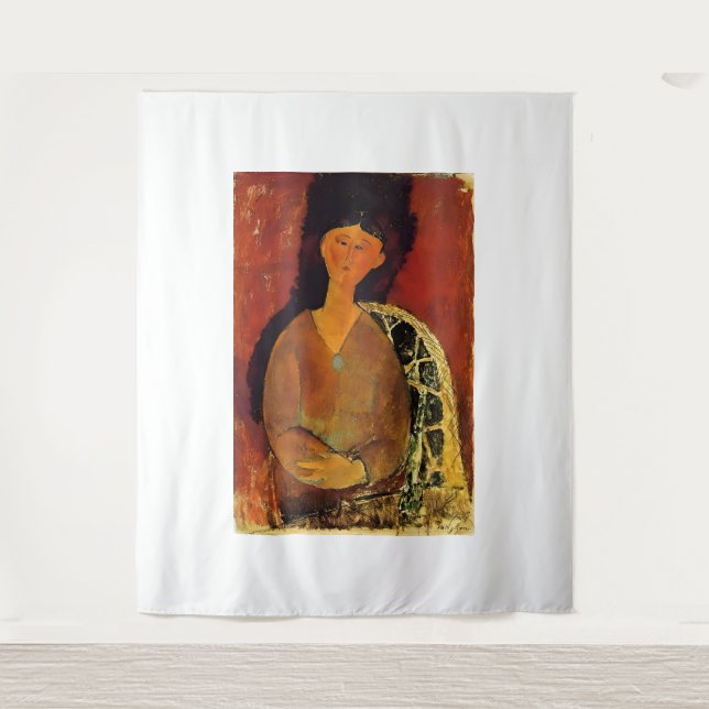 Tenture style artistique d'Amedeo Modigliani (Devant)