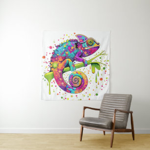 Tenture Style d'aquarelle des teintures Chameleon