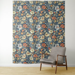 Tenture style floral motif de feuilles d'acanthe de Willia
