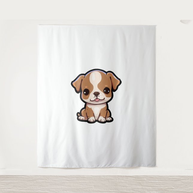 Tenture Style rue T-shirt Pitbull (Devant)