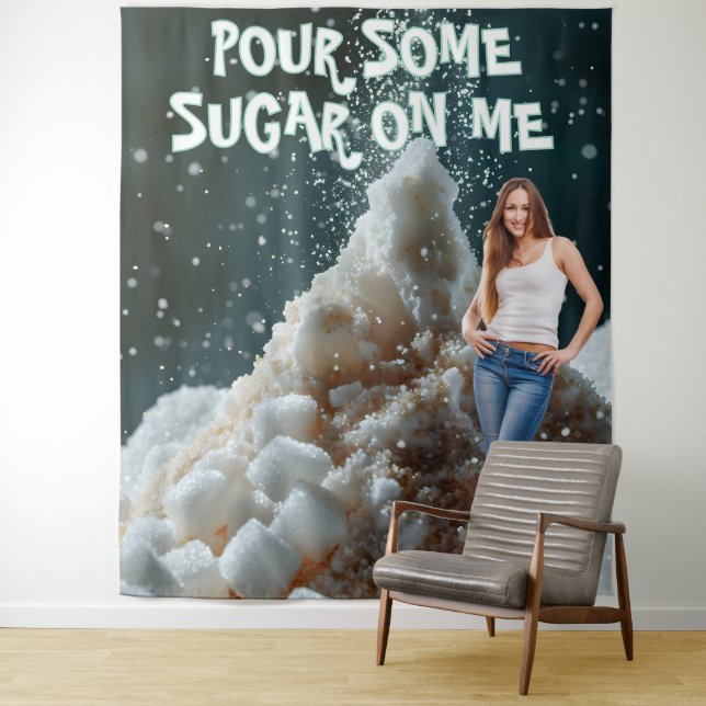 Tenture Sugar Party Celebration Photo Backdrop (En situation)